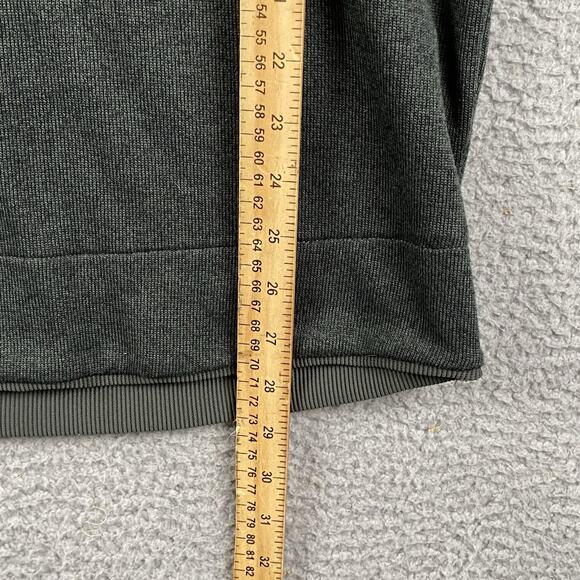 Under Armour Coldgear Henley Sweater Golf Men’s Medium Green Causal Workout - Picture 8 of 10